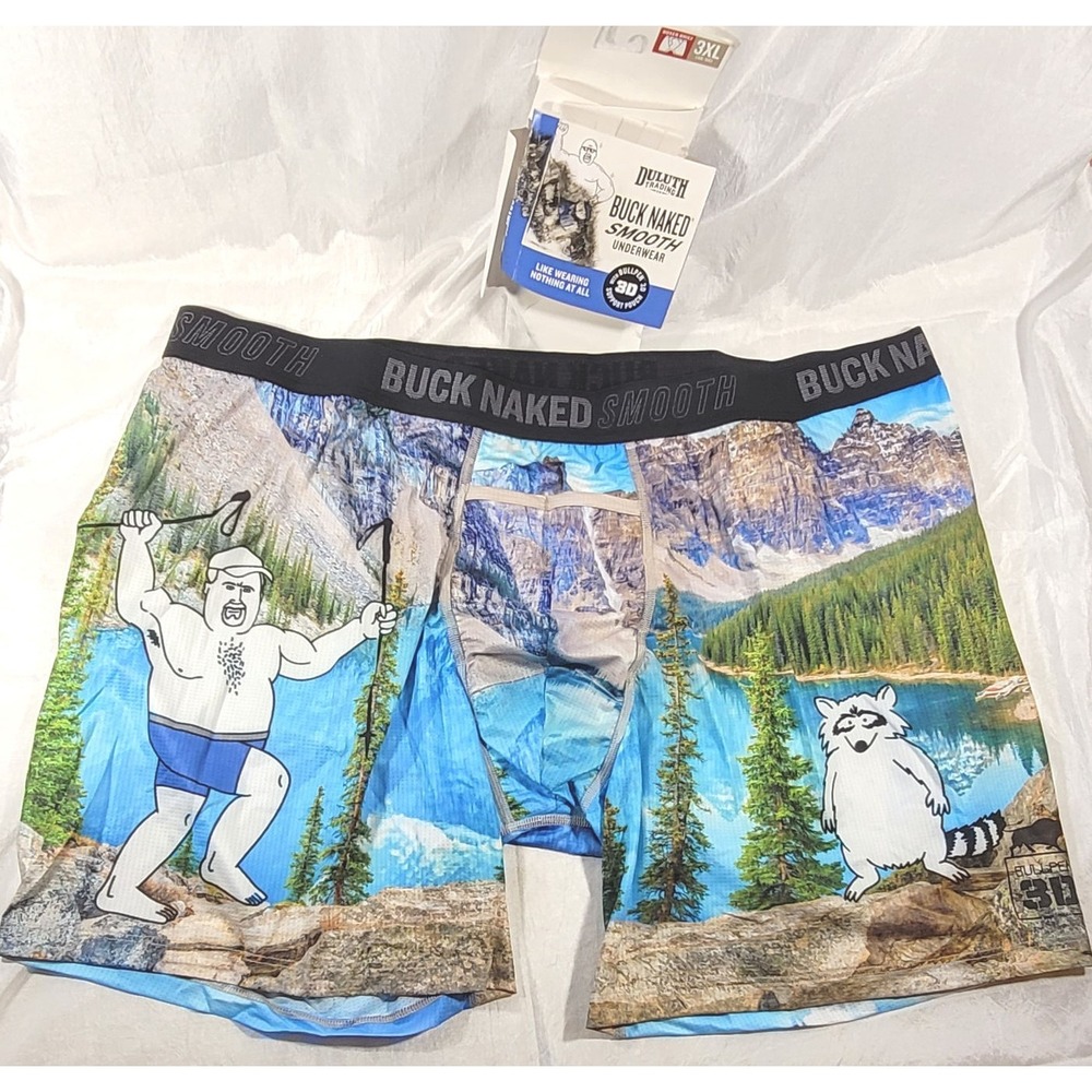 Duluth Men's Buck Naked Smooth Bullpen 3D Support Pouch Briefs - Wilderness 3XL